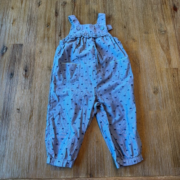 child of mine Other - 4/20$ Baby butterfly print overalls size 12 months